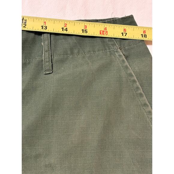 VTG Camco Military Cargo Olive Green Men’s Large 40 Ripstop Adjustable Waist USA - Picture 4 of 13